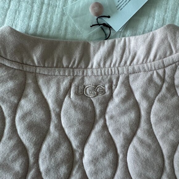 UGG Quilted button-up Quinby Cardigan – NWT – Size XS – Mauve / Rose Smoke 💖 - Picture 13 of 16